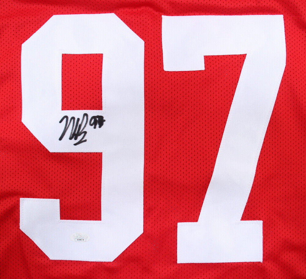 Nick Bosa Signed San Francisco 49ers Jersey (JSA Holo) 2019 S.F. 1st Rd Pick #2.