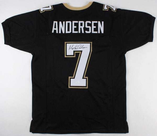 Lot Detail - 1993 MORTEN ANDERSEN AUTOGRAPHED NEW ORLEANS SAINTS