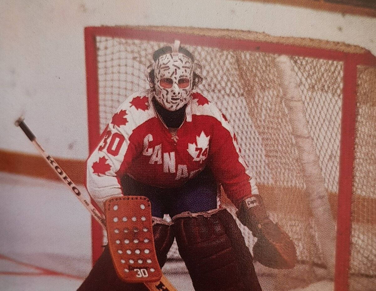 Gerry Cheevers Signed Team Canada Hockey Jersey (JSA COA) 1976 Canada Cup Series