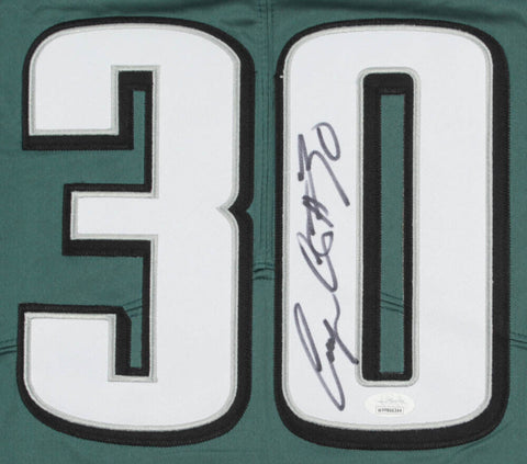 Corey Clement Signed Philadelphia Eagles Super Bowl LII Jersey (JSA COA)