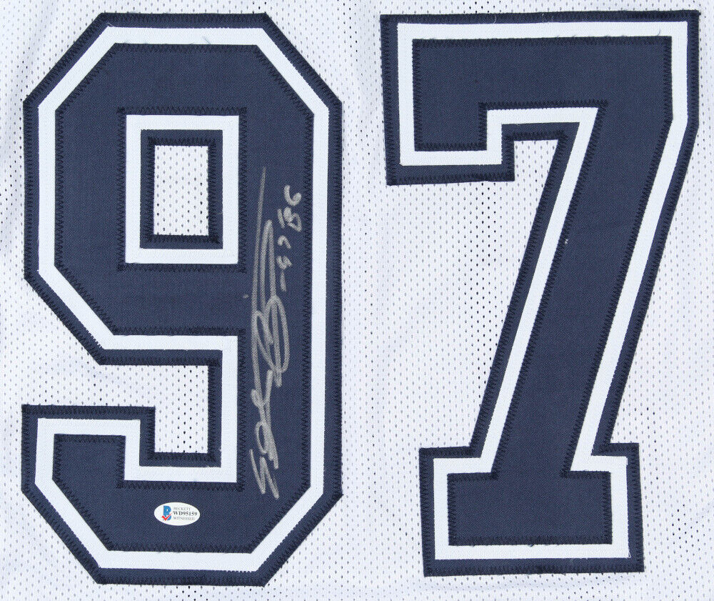 Everson Griffen Signed Dallas Cowboys Jersey Inscribed "BG" (Beckett COA)