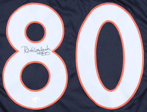 Rick Upchurch Signed Broncos Jersey (JSA COA) Denver All Pro Receiver 4xPro Bowl