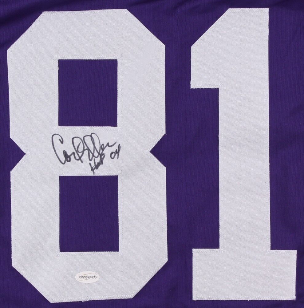 Carl Eller Signed Vikings Jersey Inscribed "HOF 04" (TSE COA) 1969 NFL Champions