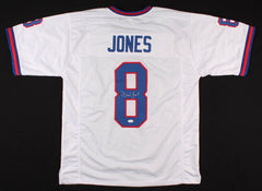 Daniel Jones Signed Giants Jersey (JSA COA) New York 2019 #1 Draft Pick Q.B.