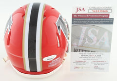 Michael Vick Signed Atlanta Falcons Speed Mini Helmet (JSA COA) 4xPro Bowl Q.B.