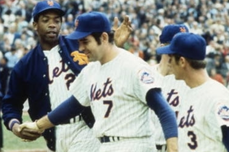 Ed Kranepool Signed New York Mets Jersey "69 Champs" (JSA COA) The Amazing Mets