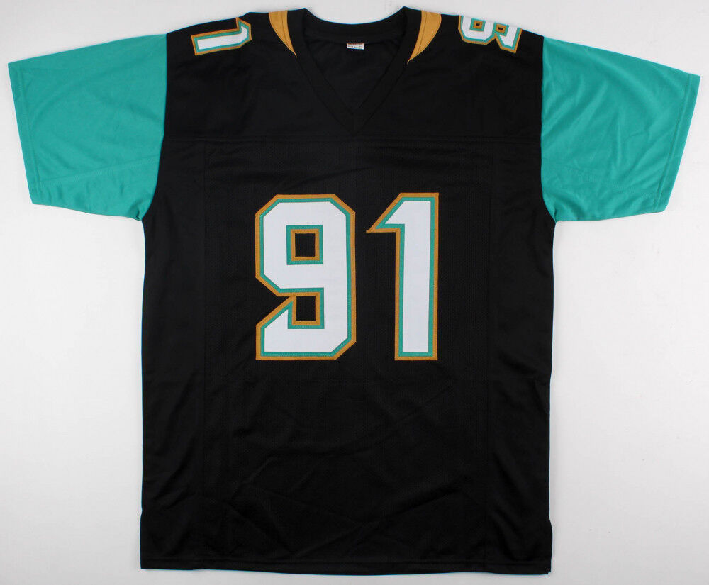 Yannick Ngakoue Signed Jaguars Jersey (JSA COA) Jacksonville 2016 3rd Round Pick