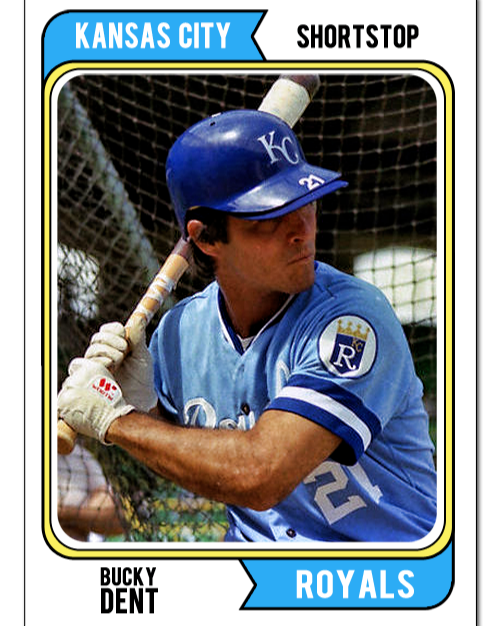 Bucky Dent Signed New York Yankees Baseball () The Famous 1978 HR