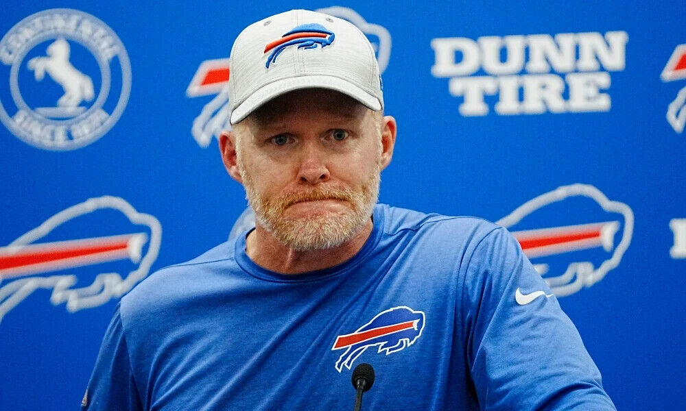Sean McDermott Signed Jersey (JSA COA) Buffalo Bills Head Coach since 2017