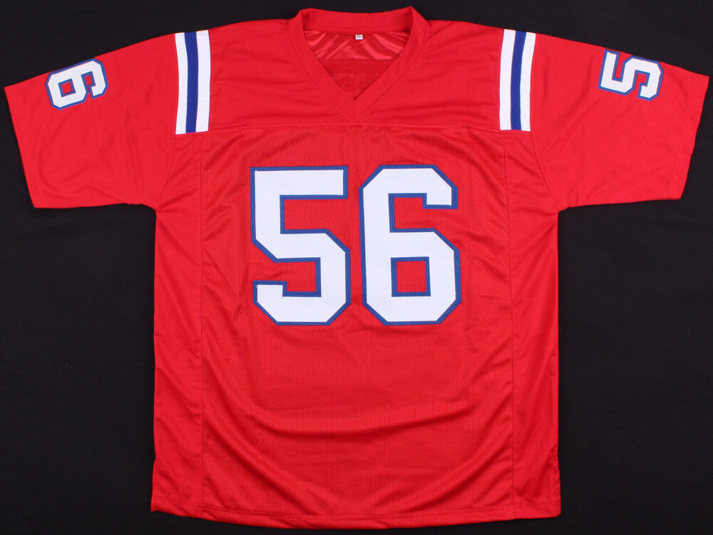 Andre Tippett Signed New England Patriots Jersey Inscribed HOF 08 (JSA COA)SB.XX