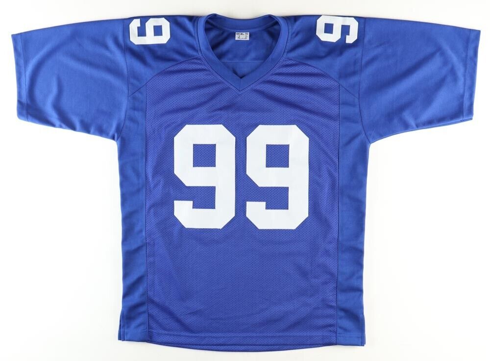 Christian Peter Signed New York Giants Jersey (Beckett) N.Y. Defensive Lineman