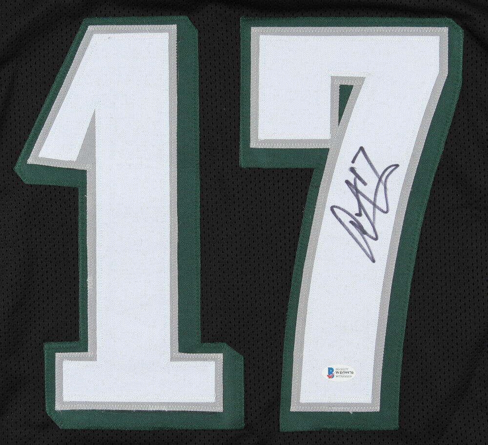 Alshon Jeffery Signed Philadelphia Eagles Black Jersey (Beckett COA) Receiver