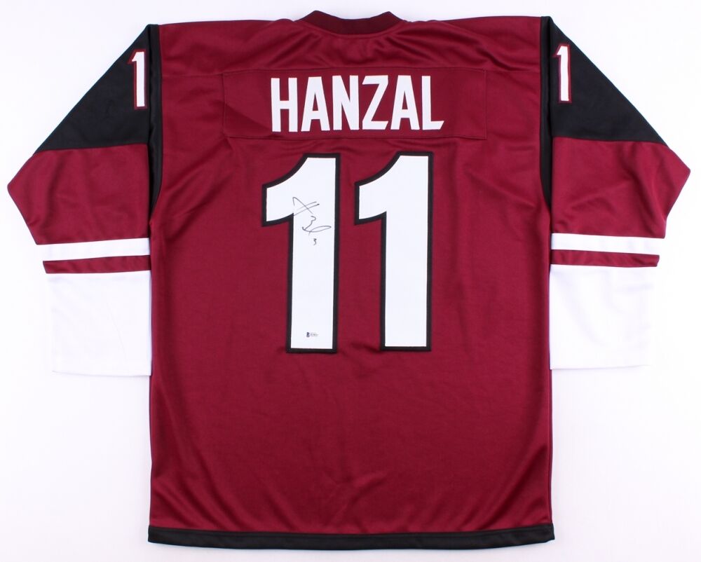 Martin Hanzel Signed Coyotes Jersey (Beckett) Playing career 1995–Present