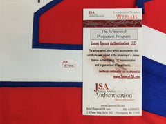 Peter Bondra Signed Washington Capitals Jersey (JSA COA) 500 Goal Scorer
