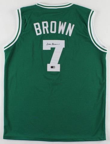 Dee Brown Signed Boston Celtics Jersey (TriStar Hologram) 1991 Slam Dunk Champ
