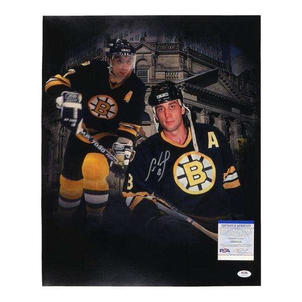 Cam Neely Signed Boston Bruins 16x20 Photo (PSA COA) 5xNHL All Star Ri –