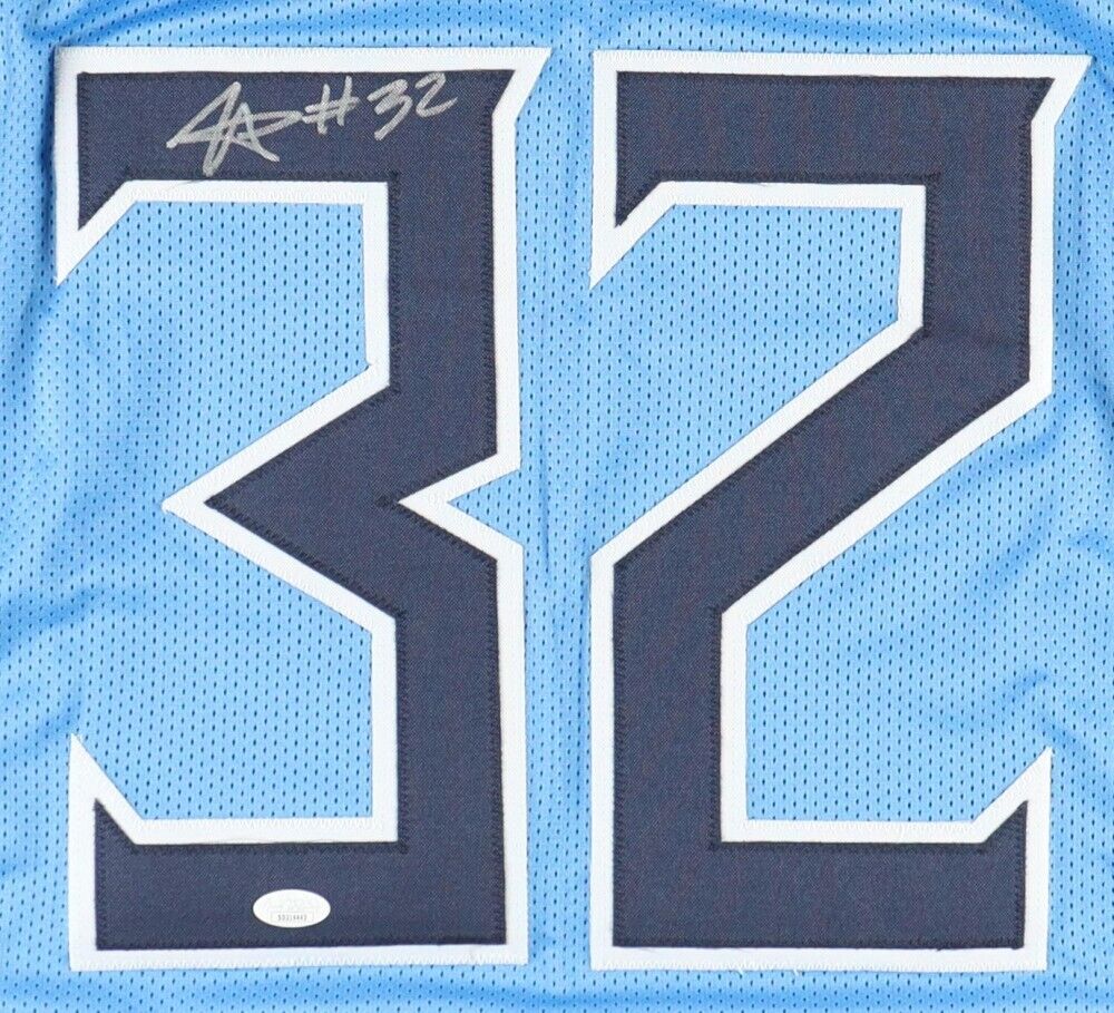 Tyjae Spears Signed Tennessee Titans Jersey (JSA) Ex-Tulane Running Back