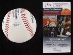 Brendan Rodgers Signed OML Baseball (JSA COA) Colorado Rockies Rookie Infielder