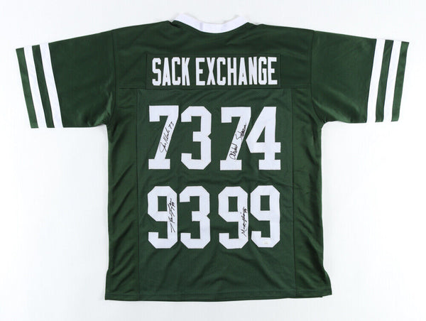 The New York Sack Exchange Autographed Football Jersey - CharityStars