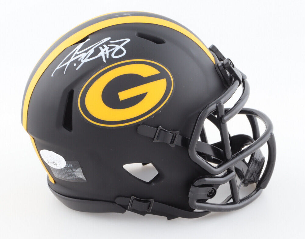 Amari Rodgers Signed Green Bay Packers Eclipse Alternate Speed Mini Helmet (JSA)