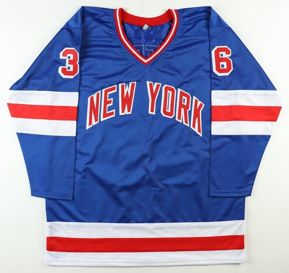 Glenn Anderson Signed New York Rangers Jersey Insc "94 Cup" (JSA COA) 6xChampion