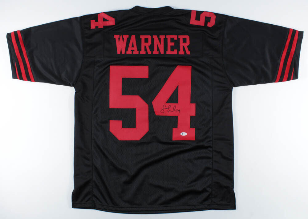 Fred Warner Signed San Francisco 49ers Jersey (Beckett COA) 2020 Pro Bowl L.B.