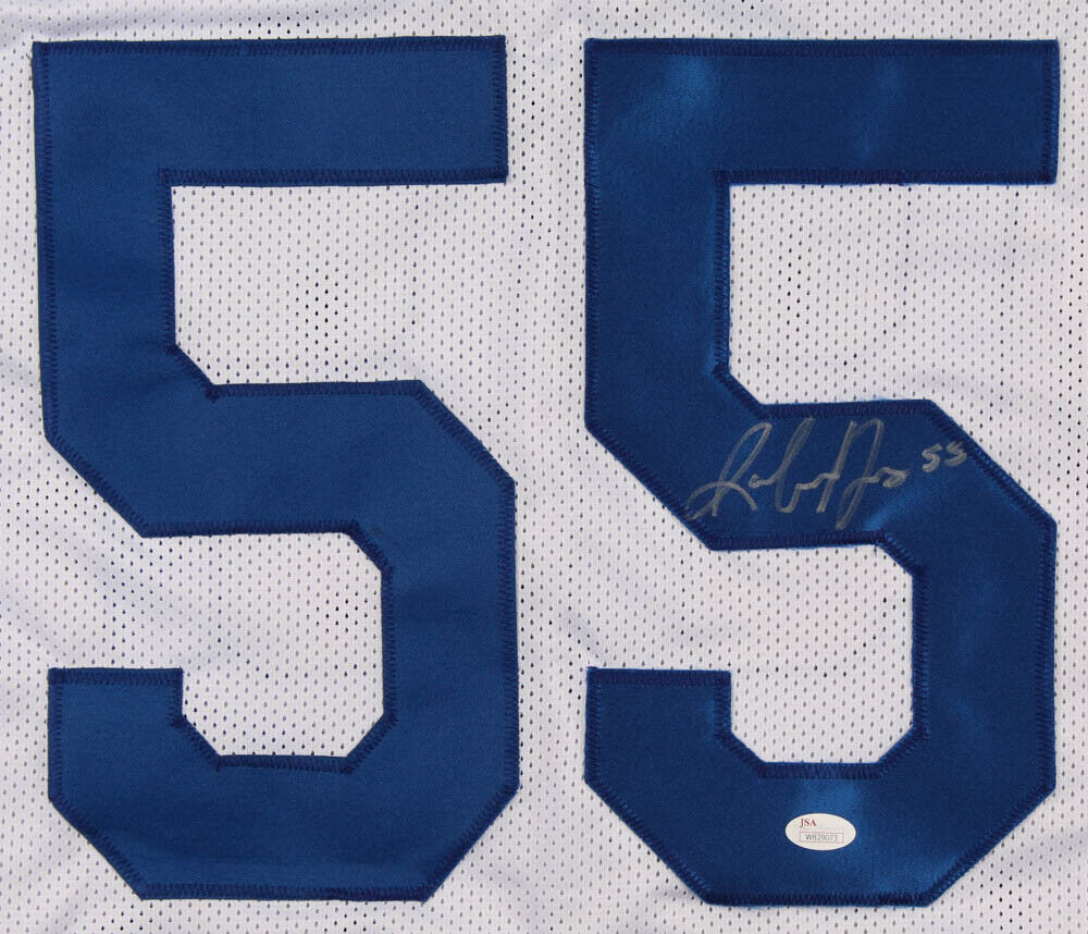 Robert Jones Signed Dallas Cowboys Jersey (JSA COA) 1992 NFC Rookie of the Year