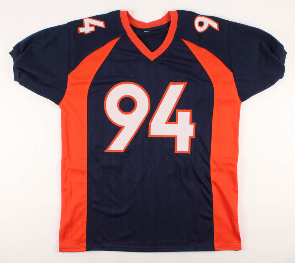 DeMarcus Ware Signed Denver Broncos Jersey ( JSA COA) 9×Pro Bowl Linebacker / DE