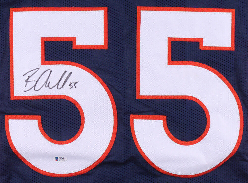 Bradley Chubb Signed Denver Broncos Jersey (Beckett COA) N.C. State Linebacker