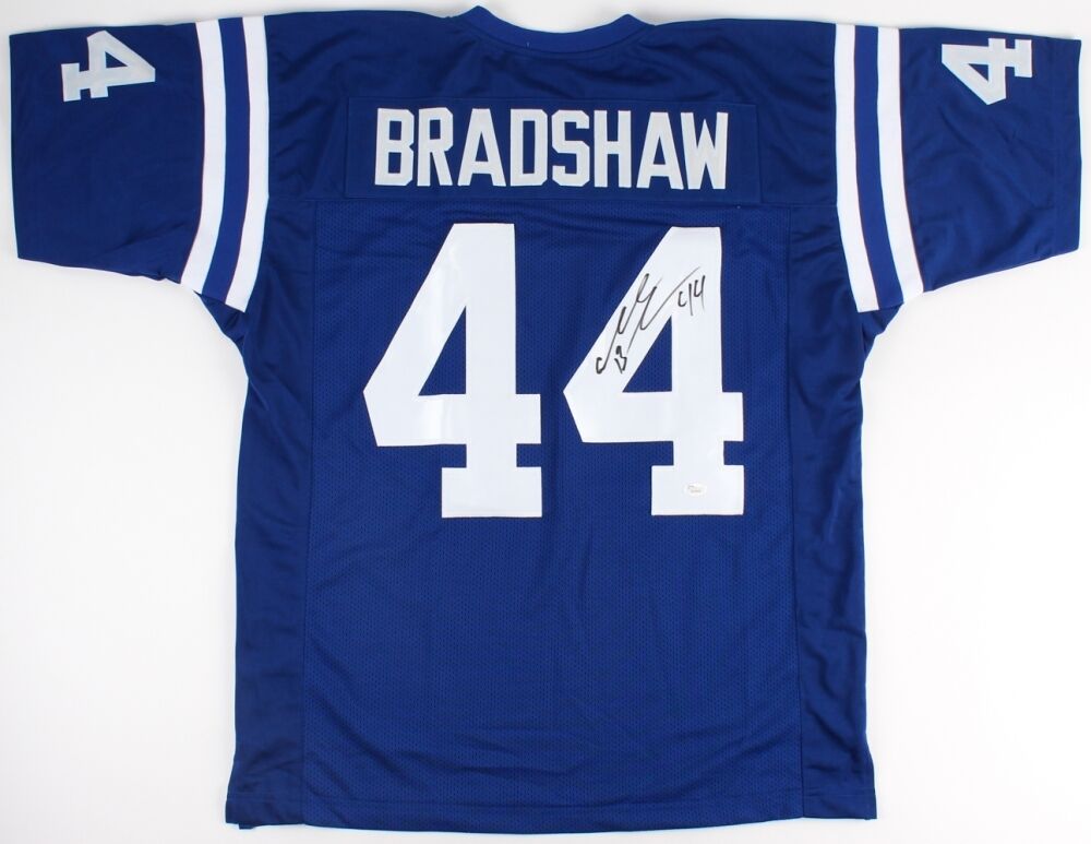 Ahmad Bradshaw Signed Colts Jersey (JSA) Indianapolis Running Back 2013−2015