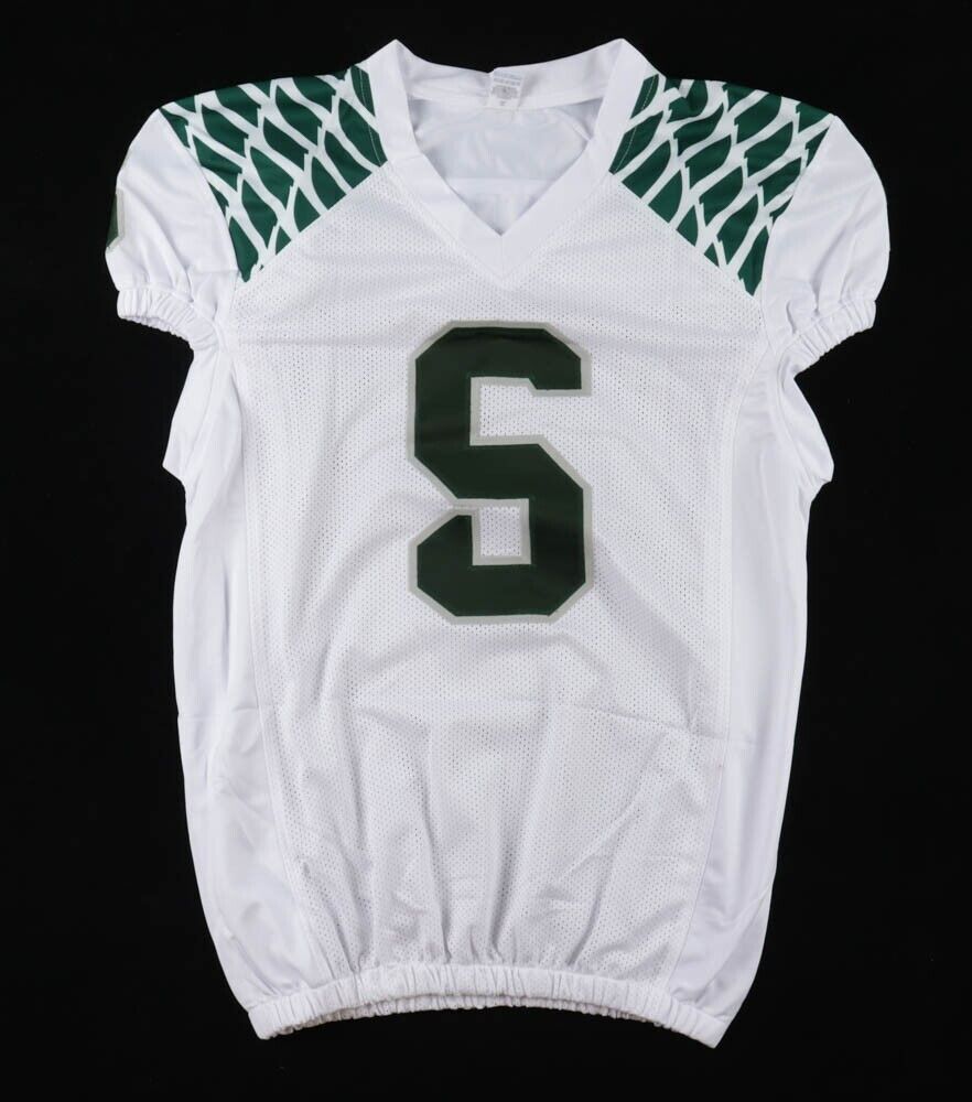 Kayvon Thibodeaux Signed Oregon Ducks Jersey (JSA COA) New York Giants Linbacker