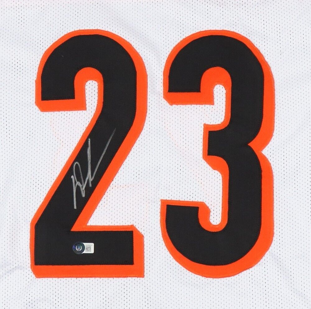 Daxton Hill Signed Bengals Jersey (Beckett) Cincinnati 1st Rd Pick 2022 Draft DB