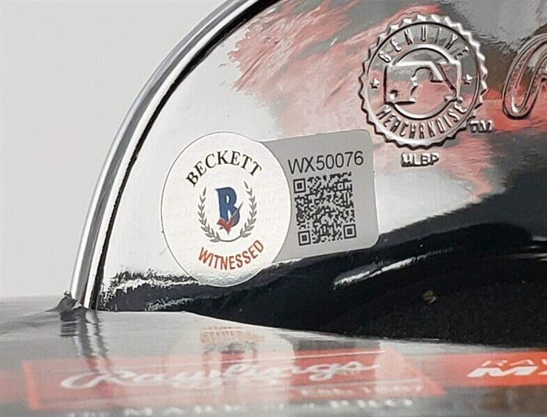 Christopher Morel Signed Chicago Cub Batting Helmet (Beckett) All Purpose Player