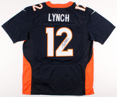 Paxton Lynch Signed Denver Broncos Custom Jersey (JSA COA) 2016 1st Rd Pick