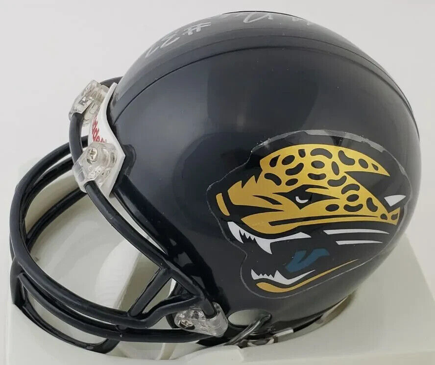 Maurice Jones-Drew Signed Jackosnville Jaguars Mini Helmet (JSA COA) 3xPro Bowl