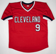 Carlos Baerga Signed Cleveland Indians Jersey (JSA COA) 3xAll Star 2nd Baseman