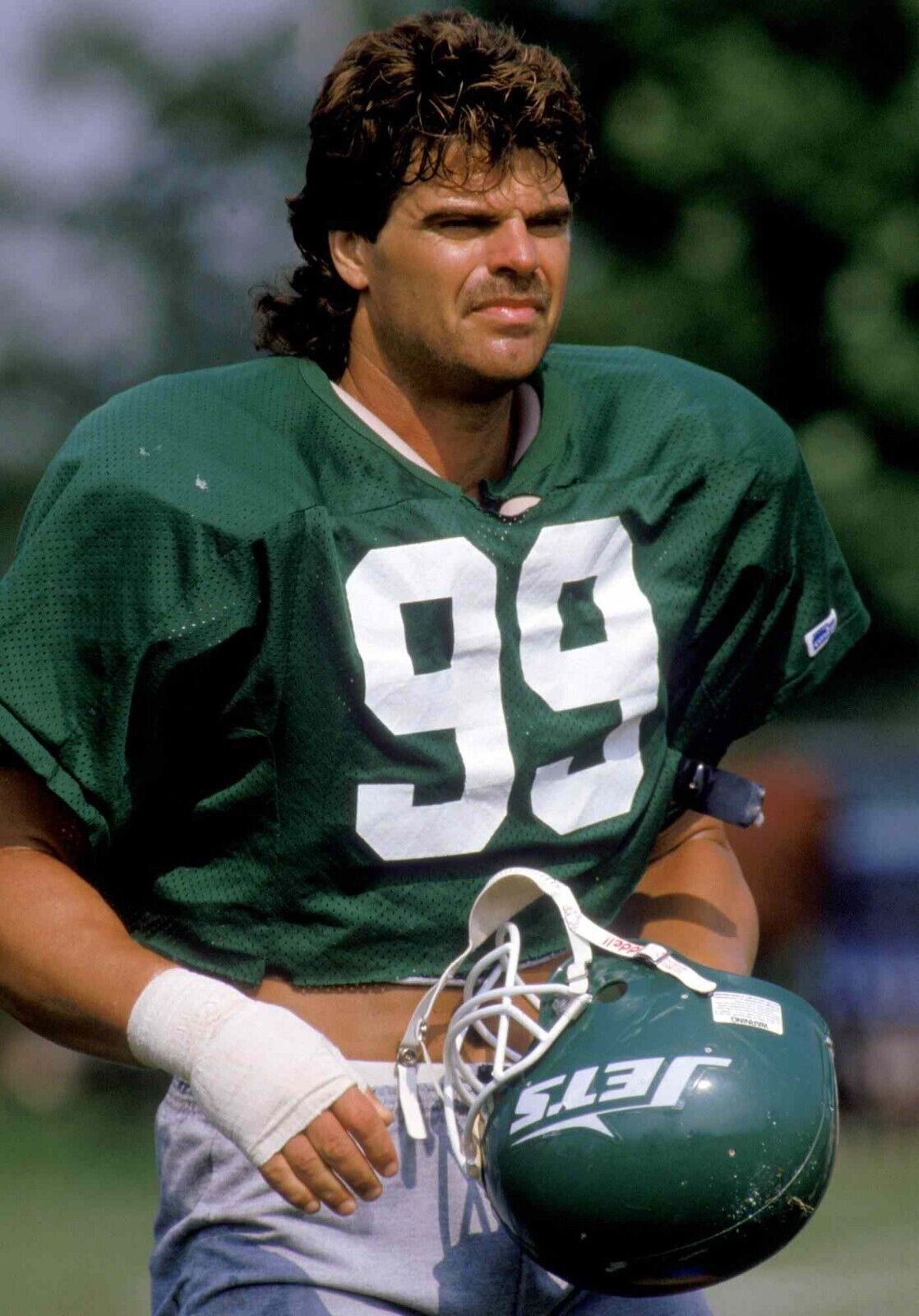Mark Gastineau Signed New York Jets Jersey (JSA COA)