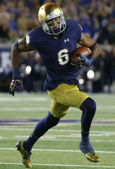 Equanimeous St. Brown Signed Notre Dame Fighting Irish Jersey (Beckett) Receiver