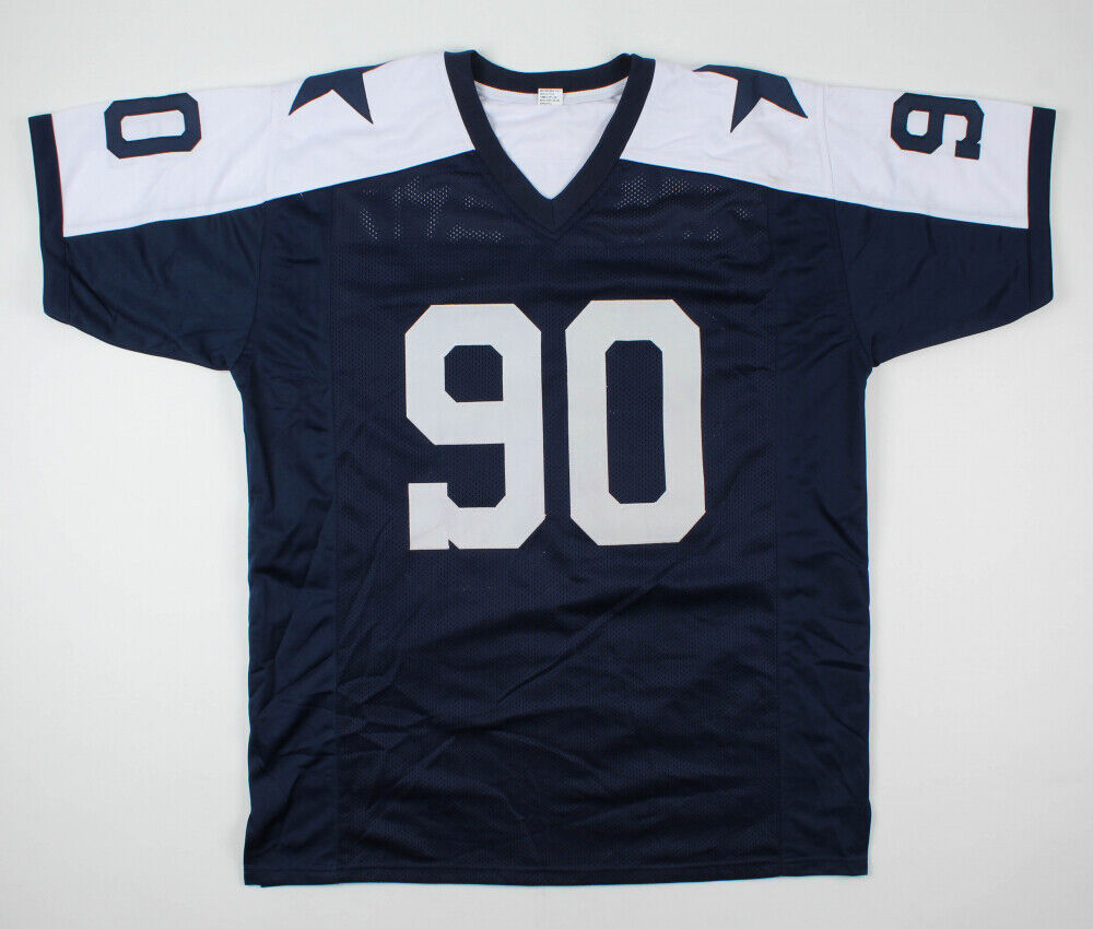 Demarcus Lawrence Signed Dallas Cowboys Jersey (Beckett COA) Defensive End