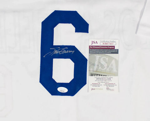 Steve Garvey Signed Los Angeles Dodgers Jersey (JSA COA) 1981 World Series Champ