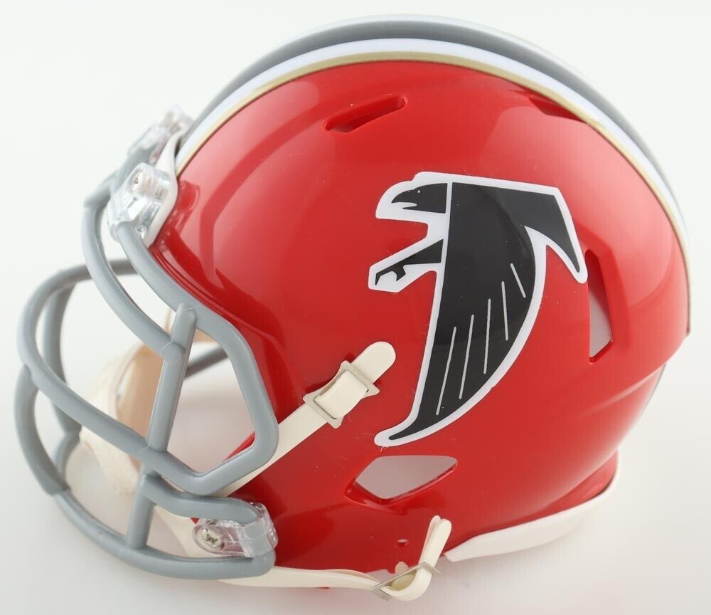 Michael Vick Signed Atlanta Falcons Speed Mini Helmet (JSA COA) 4xPro Bowl Q.B.