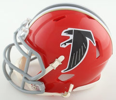 Michael Vick Signed Atlanta Falcons Speed Mini Helmet (JSA COA) 4xPro Bowl Q.B.