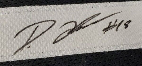 Diontae Johnson Signed Steelers Jersey (Beckett) Pittsburgh Wide Receiver