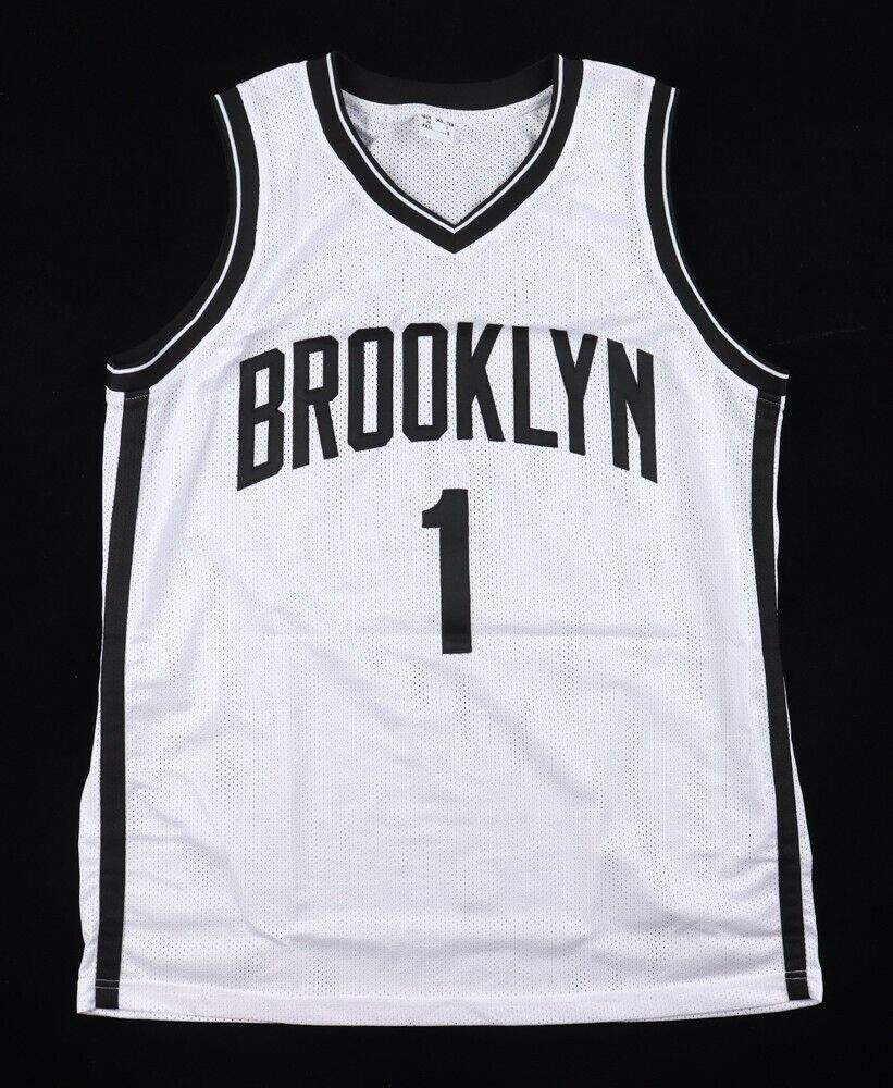 Mikal Bridges Signed Brooklyn Nets Jersey (PSA COA) 10th Overall Pick 2018 Draft