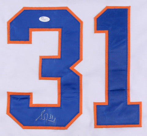 Grant Fuhr Signed Edmonton Oilers Jersey (JSA Hologram) Ready for Framing