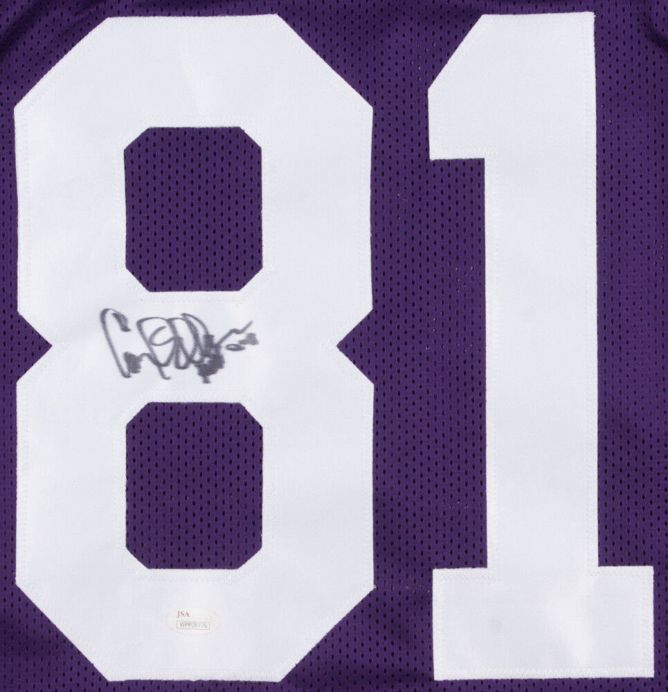 Carl Eller Signed Minnesota Vikings Jersey (JSA) 1969 NFL Champ / HOF 2004 / D.E