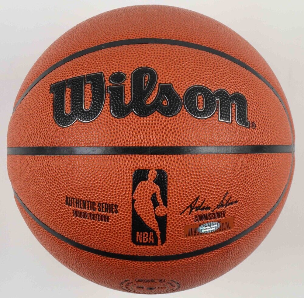 Nate "Tiny" Archibald Signed NBA Basketball (Schwartz) Boston Celtics HOF Guard