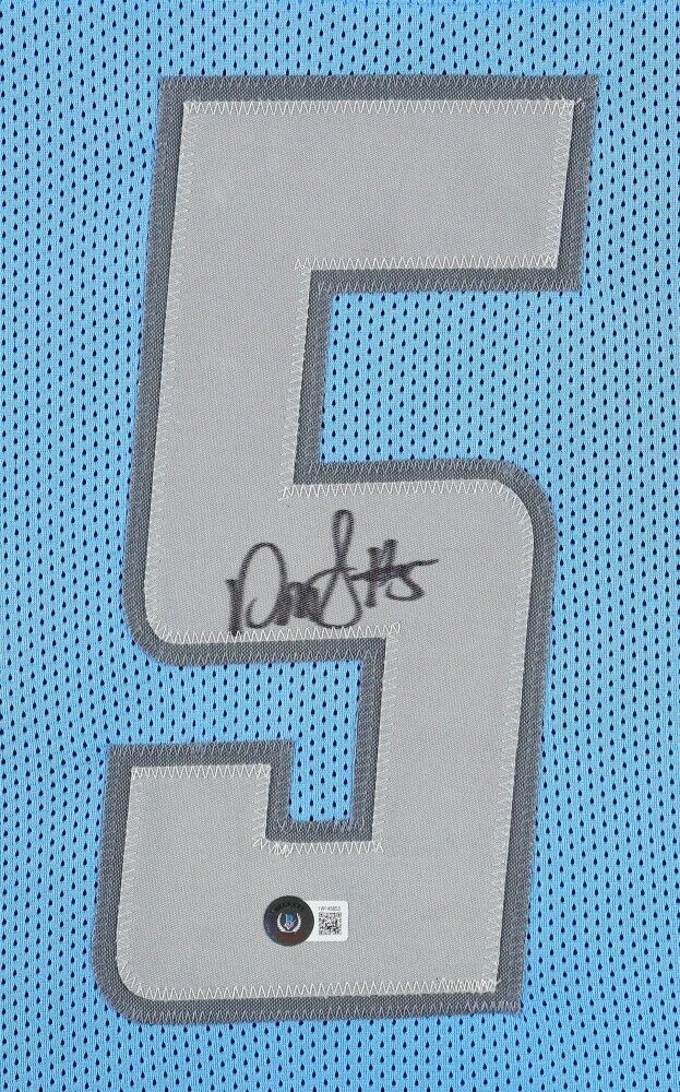 David Montgomery Signed 35x43 Framed Detroit Lions Jersey (Beckett) Iowa St. R.B