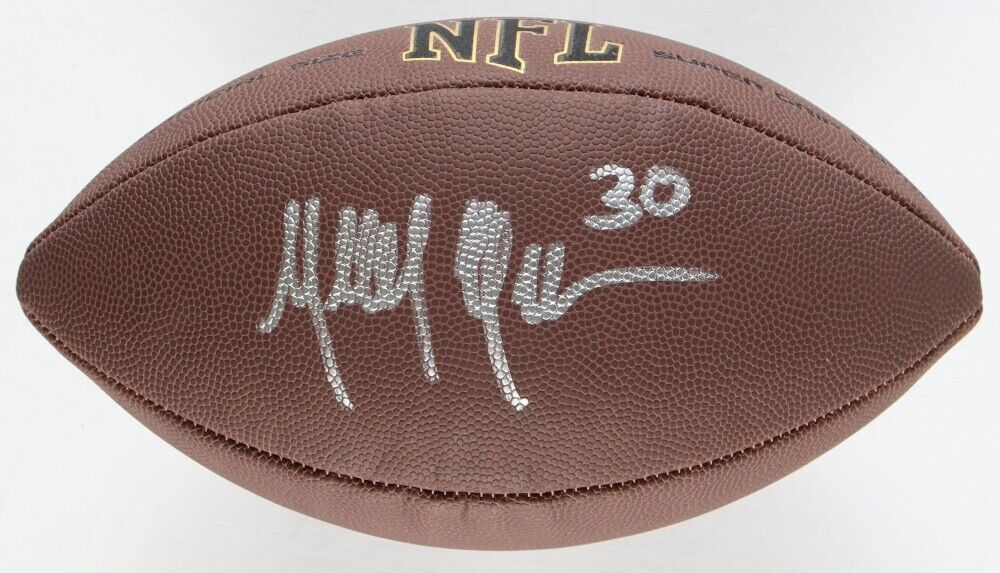 Michael Brown Signed Chicago Bears Wilson NFL Football (PSA) All Pro Safety