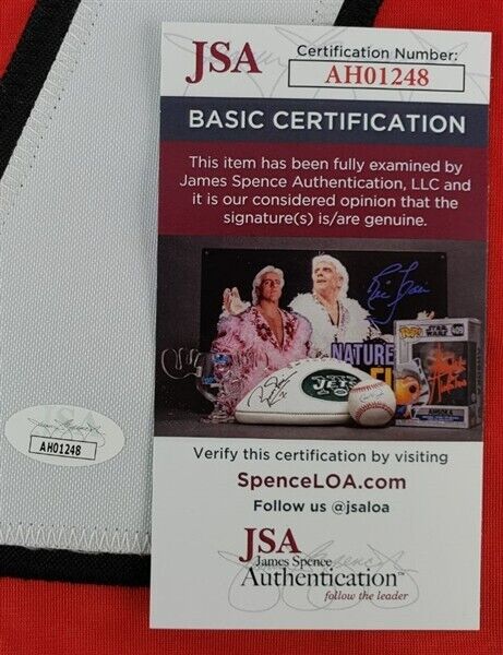 Chris Chelios Signed Chicago Blackhawk Red Jersey (JSA COA) NHL Career 1984–2010